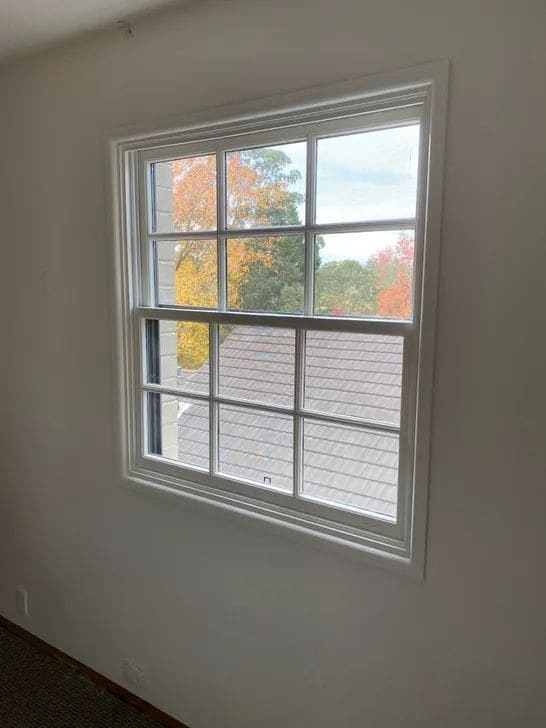 Restored six-over-six timber sash window in a Paddington terrace